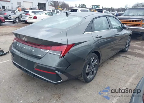 2025 Hyundai Elantra Hybrid Limited z USA, uszkodzony, nr VIN KMHLN4DJ4SU176856